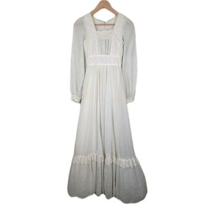 Gunne Sax Romantic Renaissance Bridal Collection 70's Victorian Prairie …